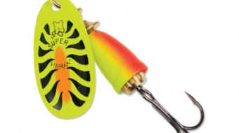 "Blue Fox Classic Vibrax Spinner" — Firetiger — №5