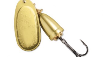"Blue Fox Classic Vibrax Spinner" — Gold-Gold — №5