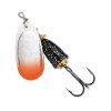 "Blue Fox Classic Vibrax Spinner" — Red Tipped-Silver Flake — №6