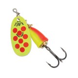 "Blue Fox Classic Vibrax Spinner" — Hot Clown — №1