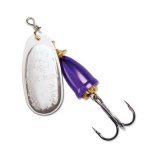 "Blue Fox Classic Vibrax Spinner" — Silver-Purple — №2