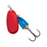 "Blue Fox Classic Vibrax Spinner" — Bleeding Silver-Chrome Blue — №4