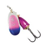 "Blue Fox Classic Vibrax Spinner" — Cerise Scale Blue Tip UV — №5